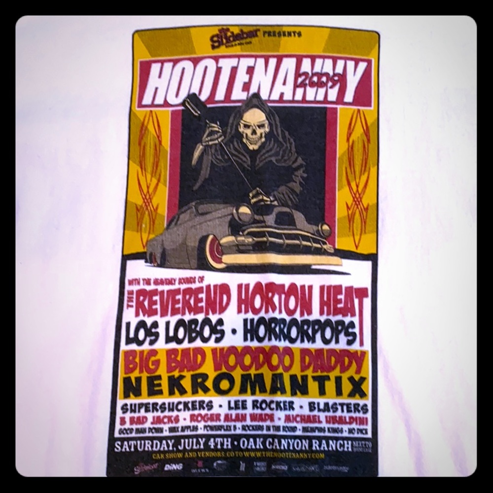 Authentic ‘09 Hootenanny Rockabilly Fest Vintage L